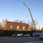 Dakwerken Depraetere Desselgem dakrenovatie - kraanwerk