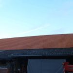 Renovatie dak schuur met Terreal dakpannen - na de werken