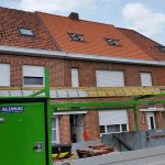 Renovatie dak en dakpannen en plaatsing velux