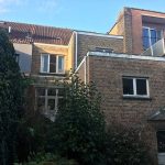 Renovatie plat dak - afwerking - voor de werken